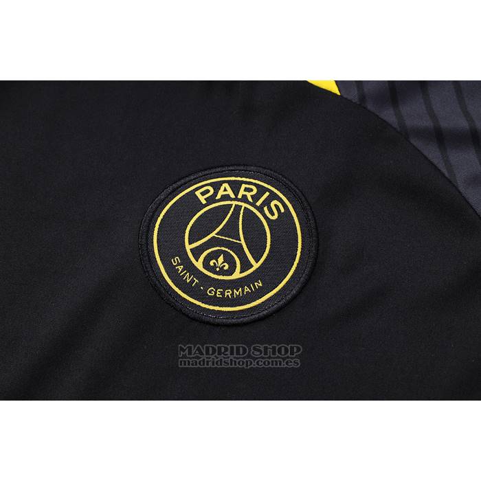 Chandal del Paris Saint-Germain Jordan Manga Corta 2023-2024 Negro - Pantalon Corto